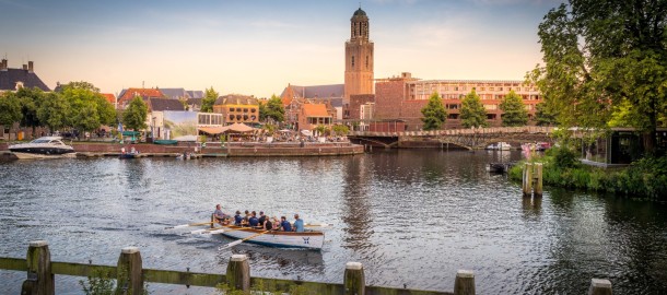 Zwolle aangezicht zwarte water